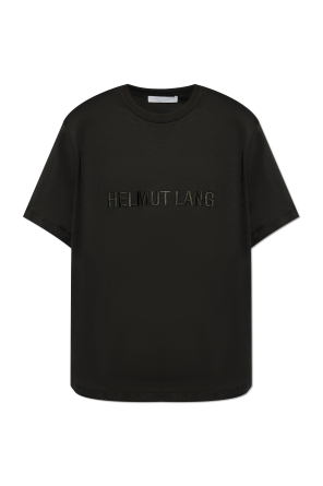 HELMUT LANG｜ (Logo Tee (O04HM599 001)) Helmut Lang Logo Slim Tee | HELMUTLANG.COM